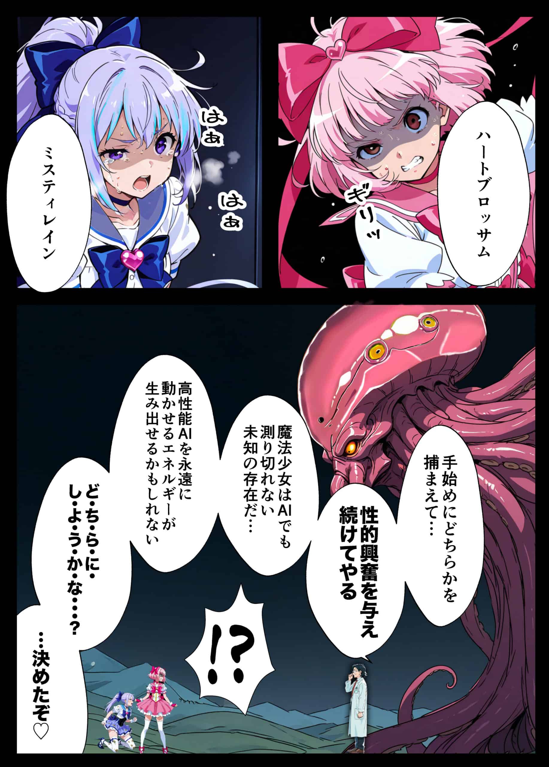 AIが支配する世界で人類を裏切った俺は正義の魔法少女をドスケベ調教する (13)