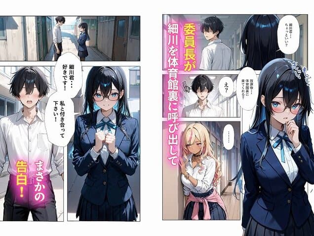【清楚彼女がいるのにギャルとの予行練習（生本番）がやめられない話【ぬるぬるエロアニメ動画同梱】】ギャル箱@綺麗なhitomi