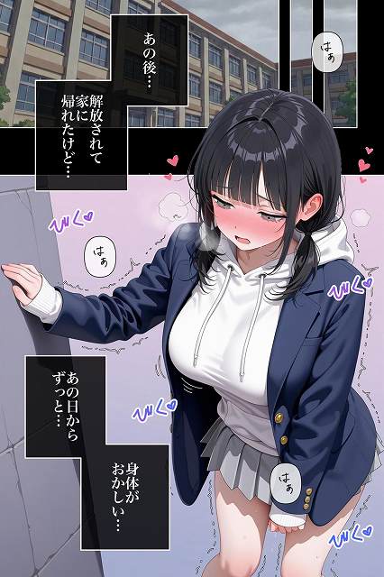 【美女の身体の自由を奪う 魔法のスマホ】ステーキくん@顔が赤い女性