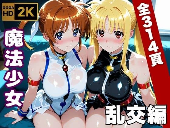 【【魔法少女リリカルな●は】今日、私たち乱交デビューします】画像生成マン